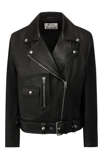 Женская кожаная куртка ACNE STUDIOS, арт. A70011