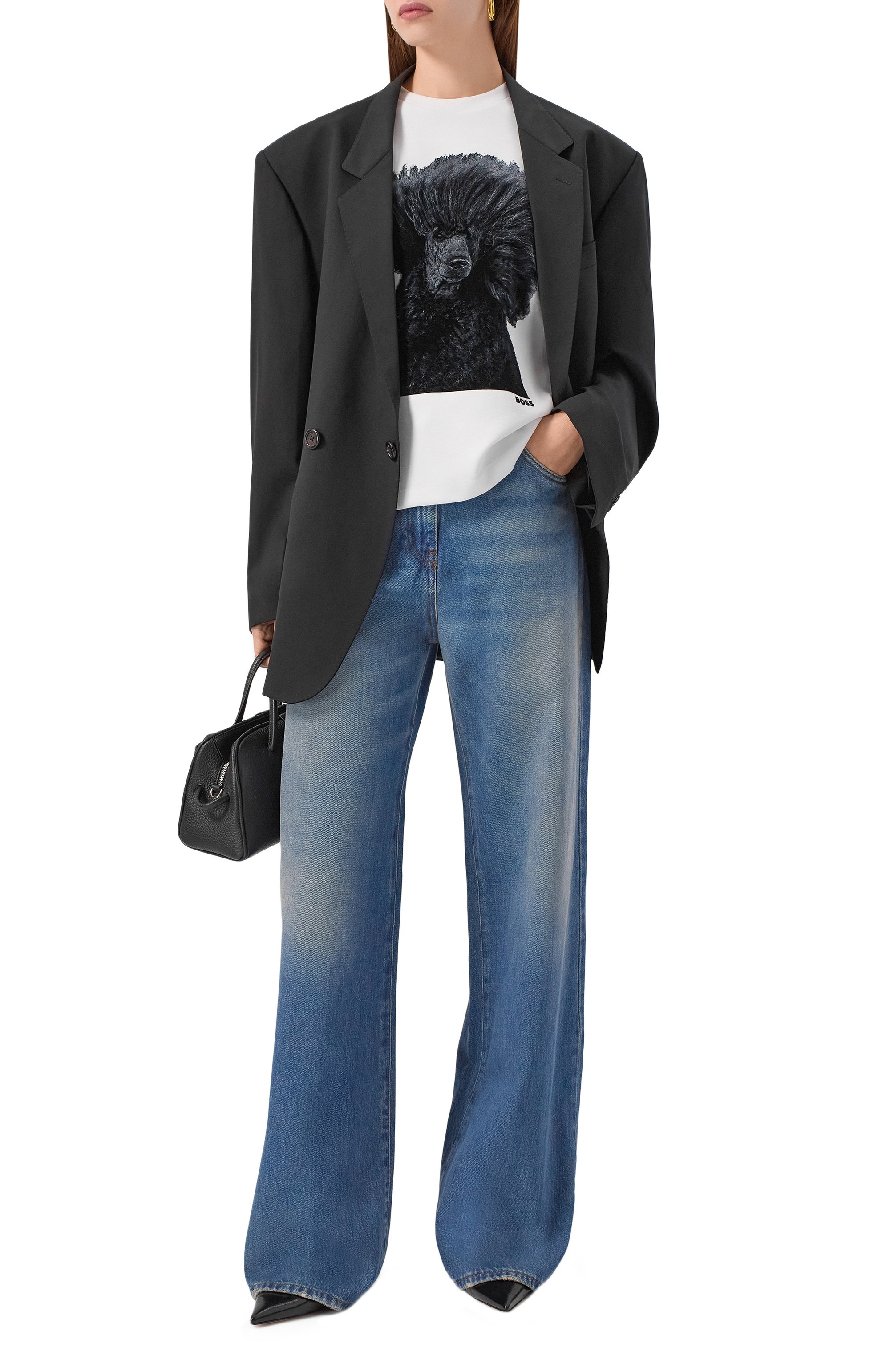 Хлопковая футболка BOSS, арт. 50557366, фото 2