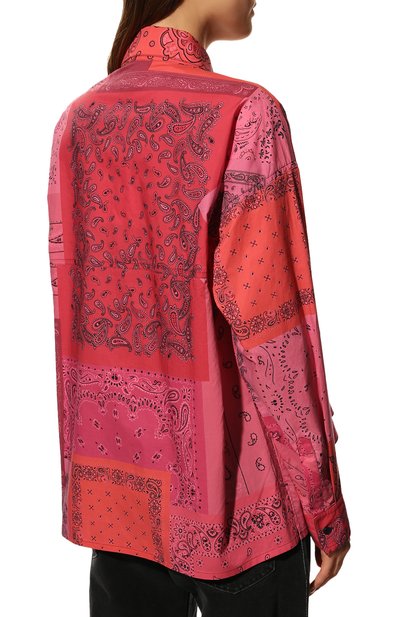 Хлопковая рубашка KENZO, арт. FC52CH0519S5, фото 4