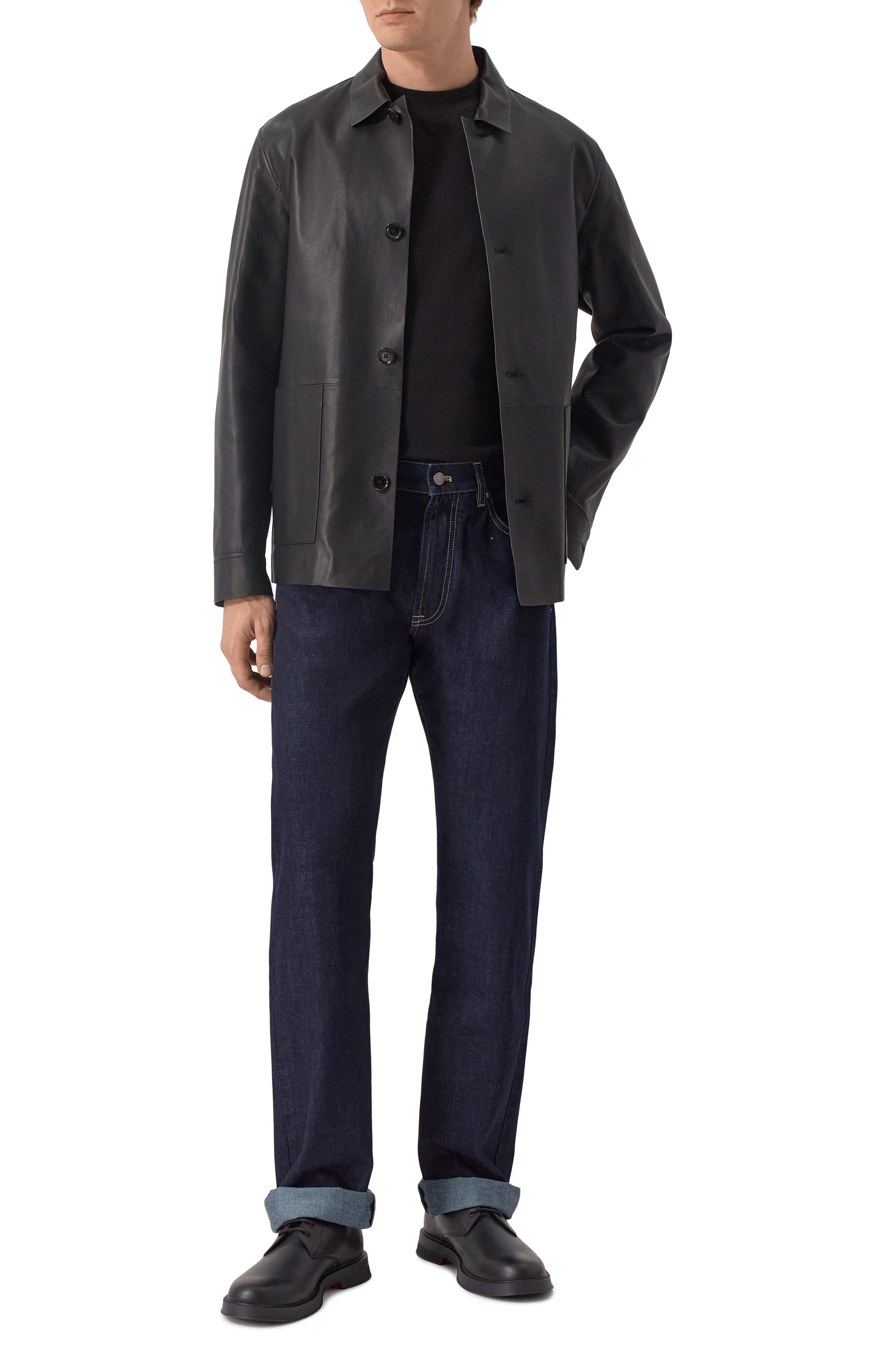 Кожаные дерби lenner HUGO, арт. 50536249, фото 2