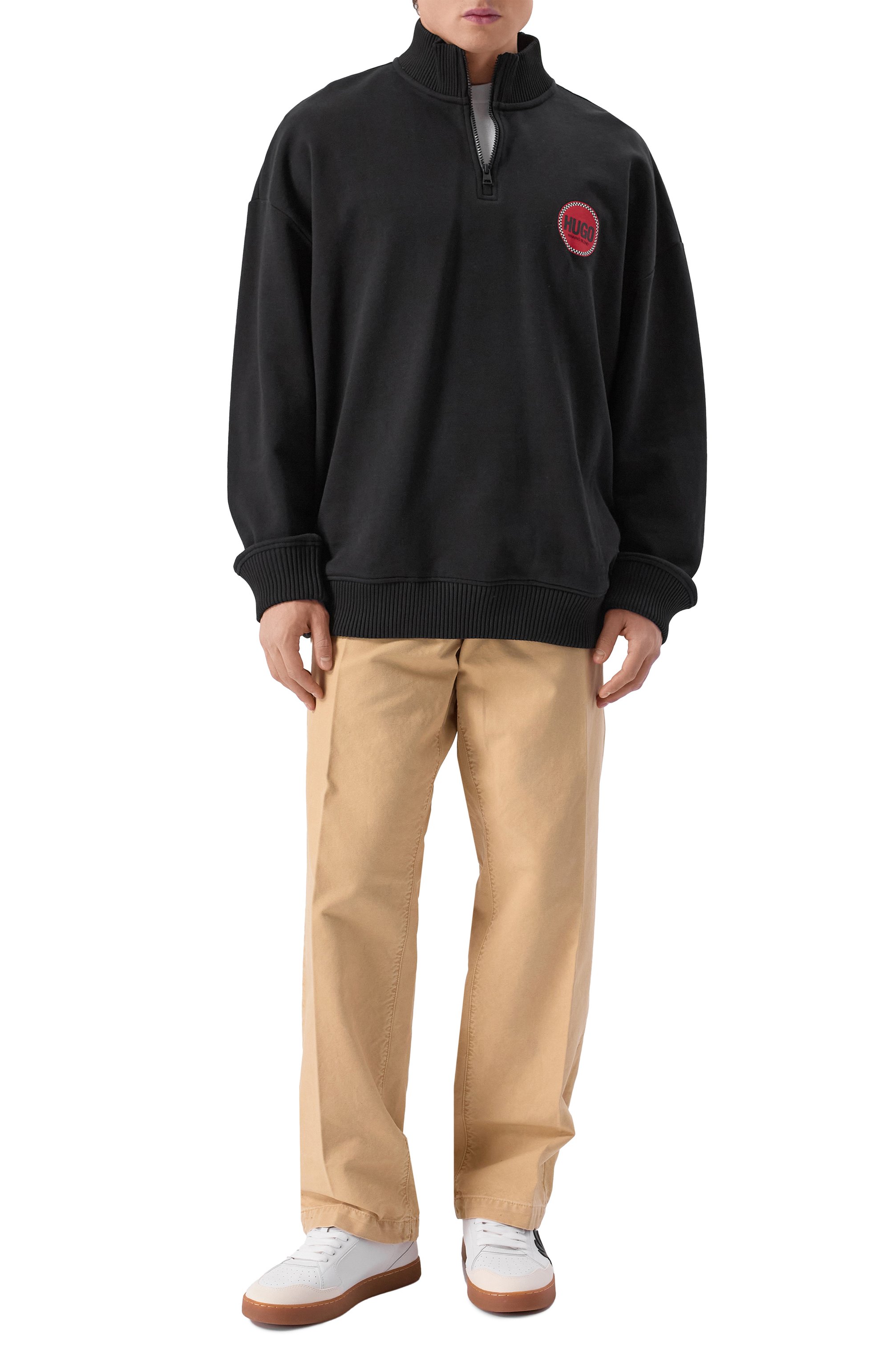 Хлопковая толстовка HUGO, арт. 50530649, фото 2