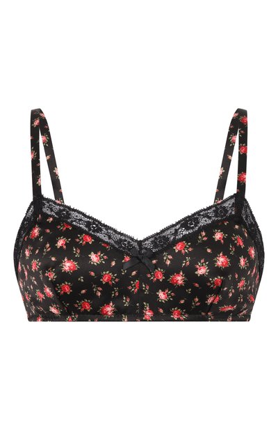 Женский бюстгальтер из шелка и хлопка DOLCE & GABBANA, арт. 01C81T/0N0CQ