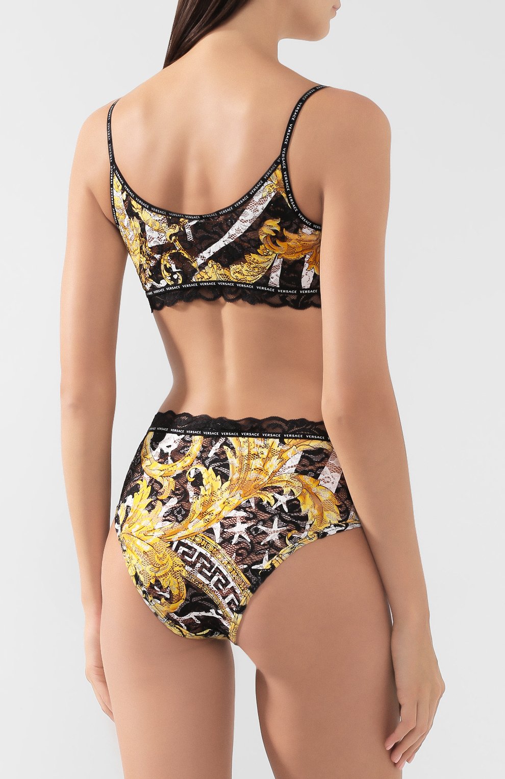 Трусы-слипы VERSACE разноцветного цвета по цене 21750 руб., арт. AUD10015/AZ00023, фото 3 Трусы-слипы VERSACE, арт. AUD10015/AZ00023, фото 3