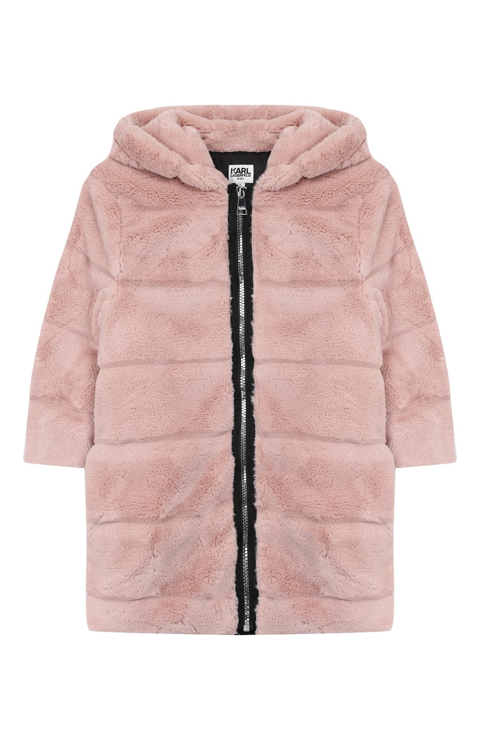 Шуба из экомеха KARL LAGERFELD KIDS, арт. Z16073, фото 1