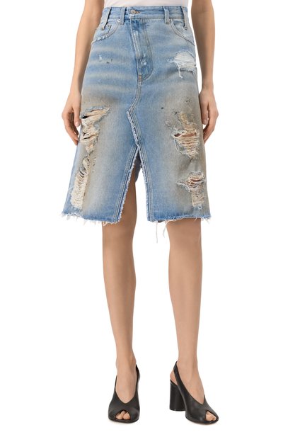 Джинсовая юбка MM6, арт. S62MI0034/M30018, фото 3