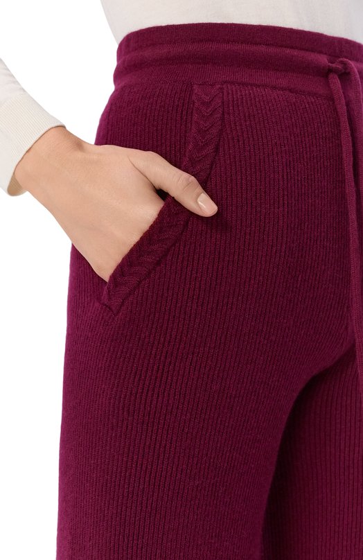 Кашемировые брюки Addicted MK920-1 Бордовый  MK920-1 Фото 5