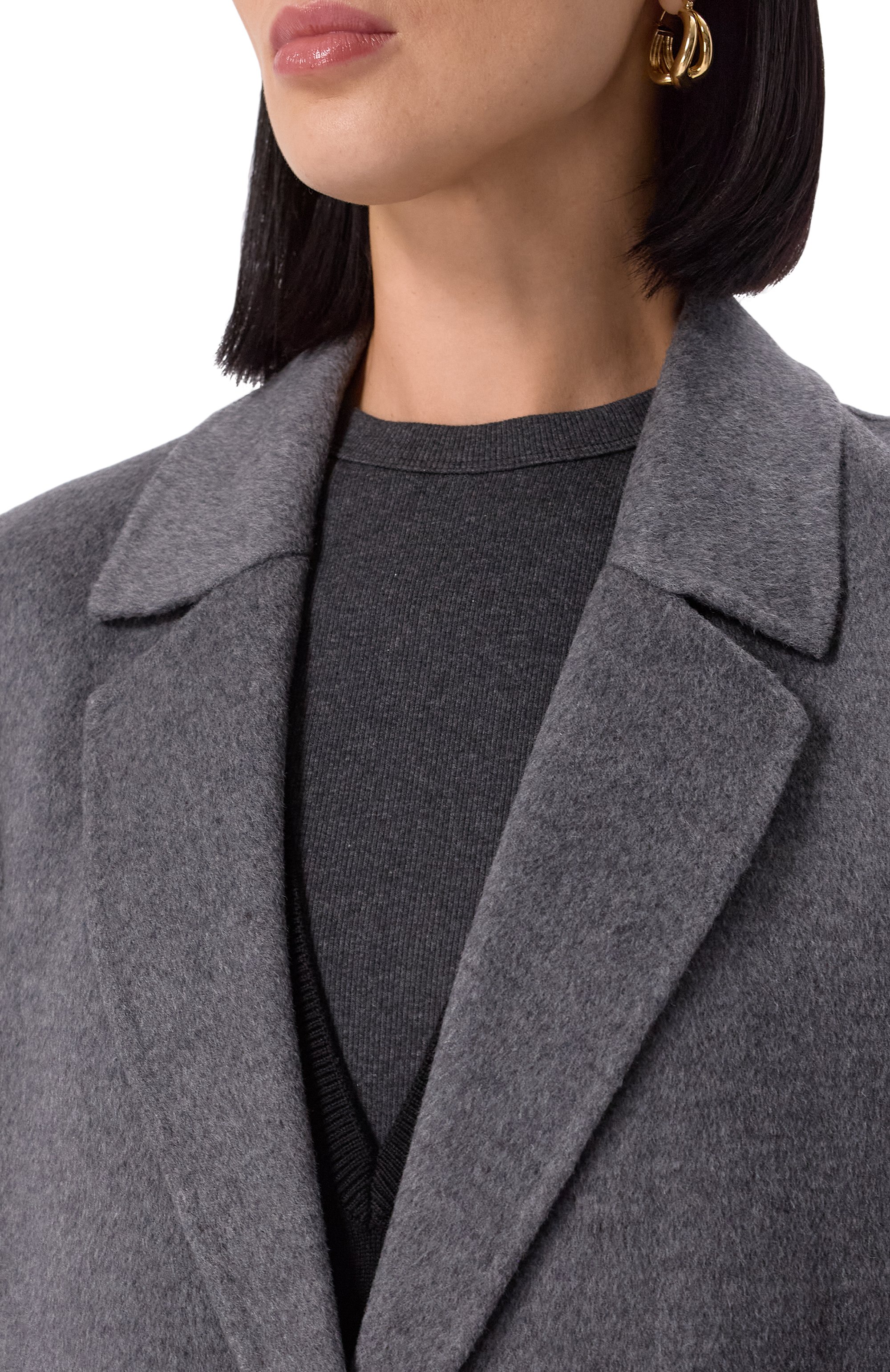 Шерстяное пальто TOTEME, арт. 251-WR04725-FB0006, фото 5