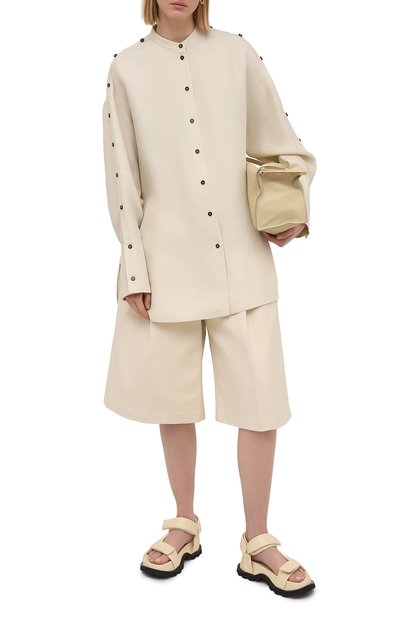 Рубашка из вискозы и шелка JIL SANDER, арт. JSPS601104-WS391900, фото 2