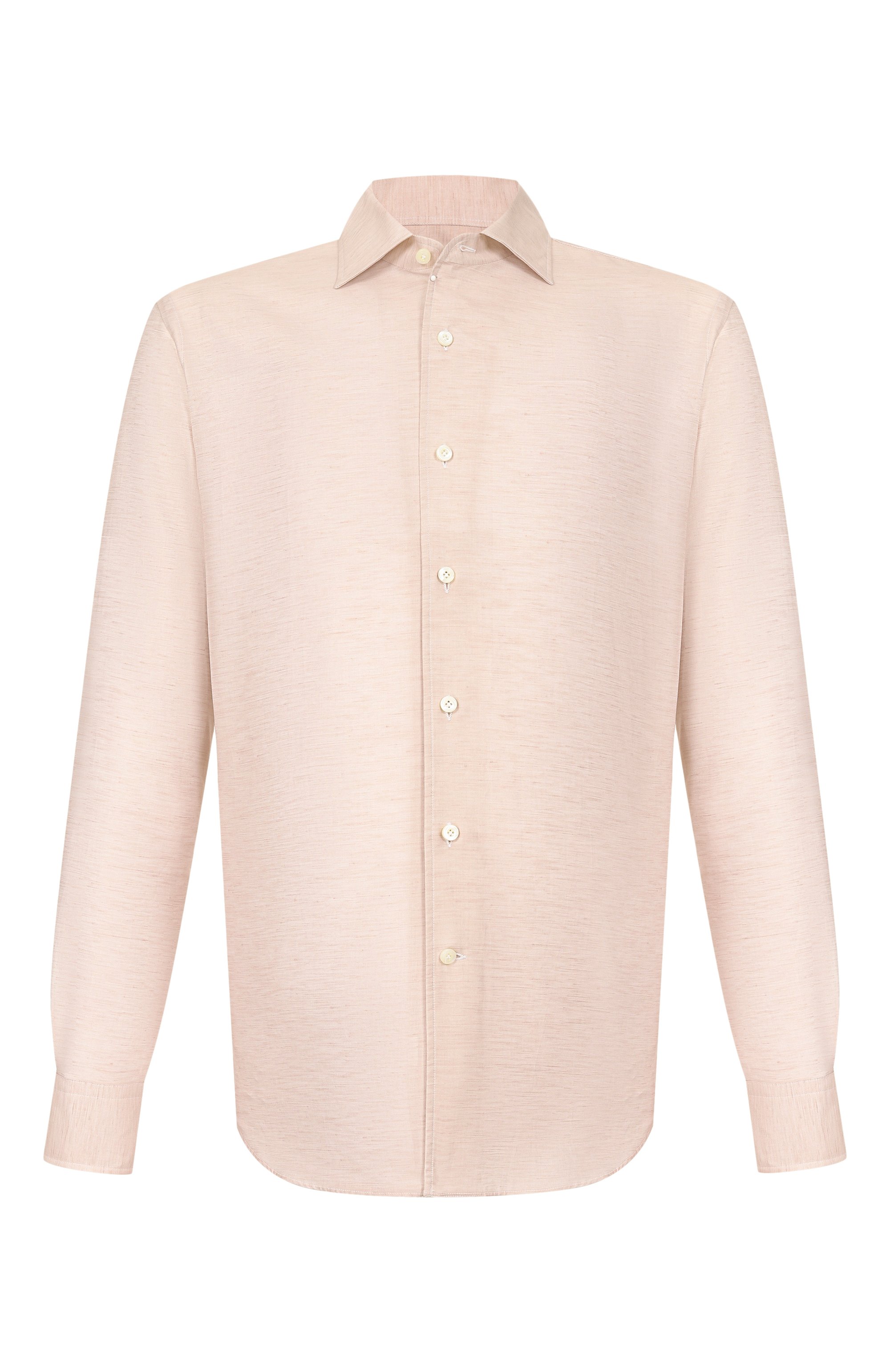 Рубашка из хлопка и льна ALESSANDRO GHERARDI, арт. D0UBLE/7670, фото 1