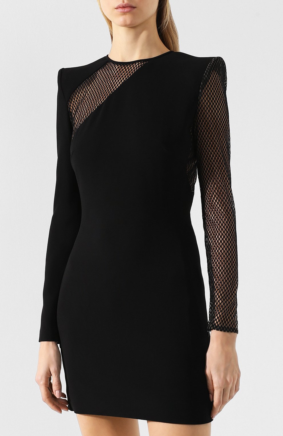 Платье из вискозы DSQUARED2 черного цвета по цене 79950 руб., арт. S75CU0883/S48427, фото 3 Платье из вискозы DSQUARED2, арт. S75CU0883/S48427, фото 3
