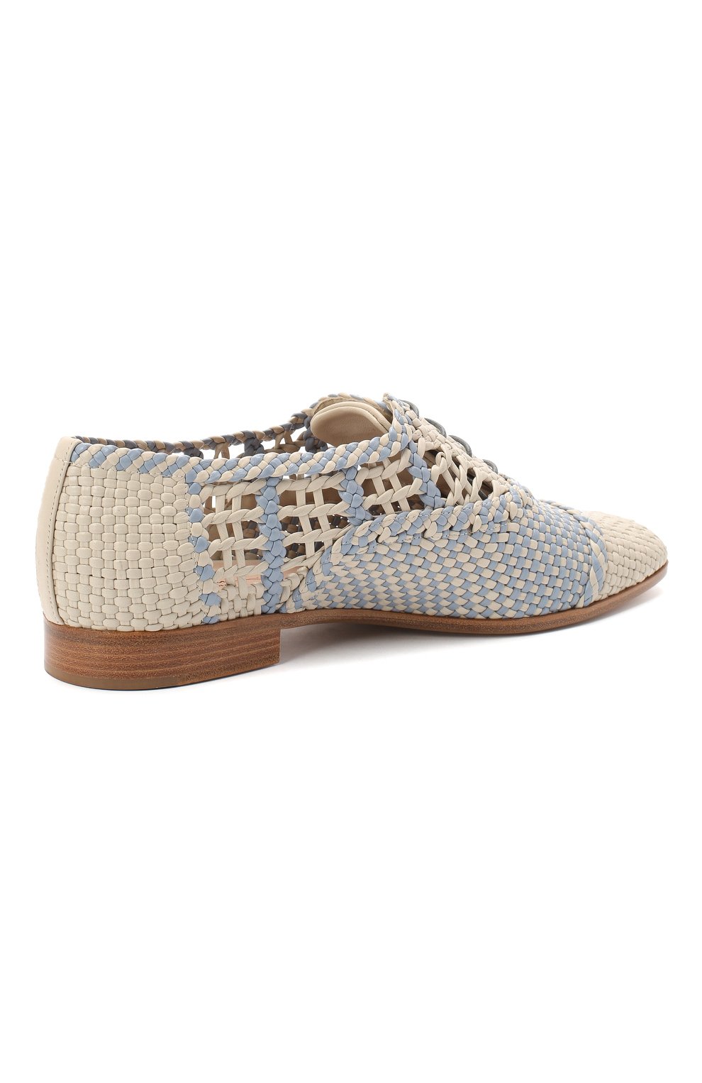 Кожаные оксфорды GIORGIO ARMANI, арт. X1C197/XM378, фото 4