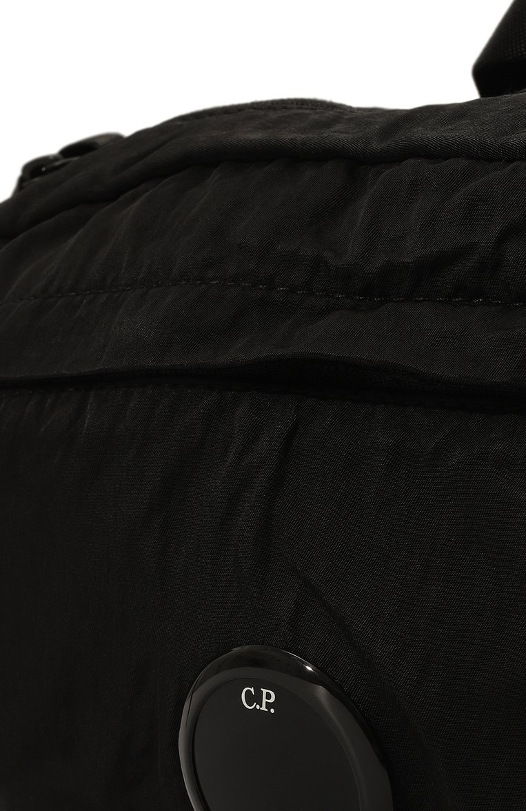 Мужская текс�тильная поясная сумка C.P. COMPANY черного цвета, арт. 16CMAC112A005269G | Фото 3 (Случай: Повседневный; Размер: medium; Материал сплава: Проставлено; Стили: Спорт-шик; Ремень/цепочка: На ремешке; Материал: Текстиль; Драгоценные камни: Проставлено)