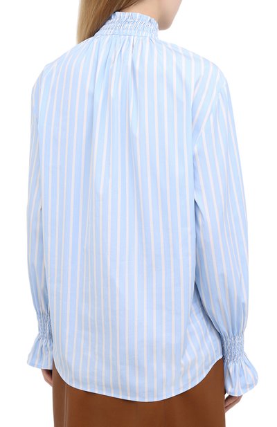Хлопковая рубашка MSGM, арт. 2943MDE01 207602, фото 4