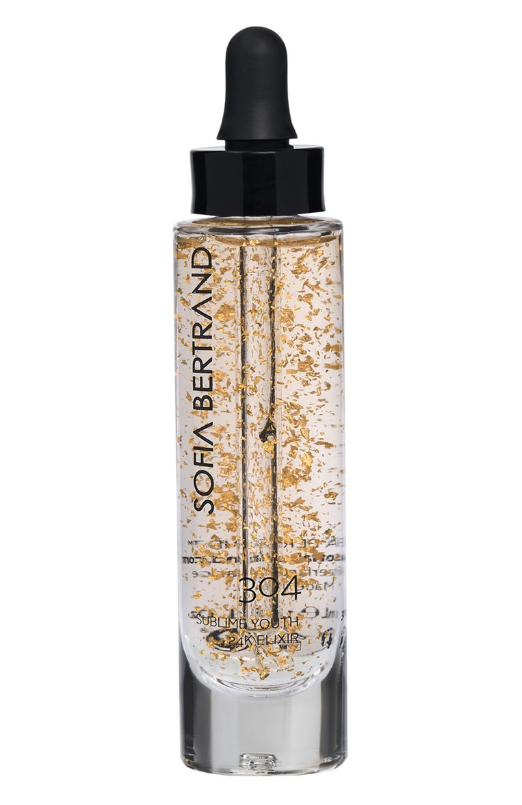 Эликсир h5 biome® с золотом 24 карата 304 sublime youth 24k elixir (30ml) SOFIA BERTRAND бесцветного цвета, а�рт. 3770017705638 | Фото 1 (Региональные ограничения белый список (Axapta Mercury): Не проставлено; Косметика кросс-кт: Антивозрастной уход; Нос: Не проставлено; Тип продукта: Эликсиры; Назначение: Для лица)