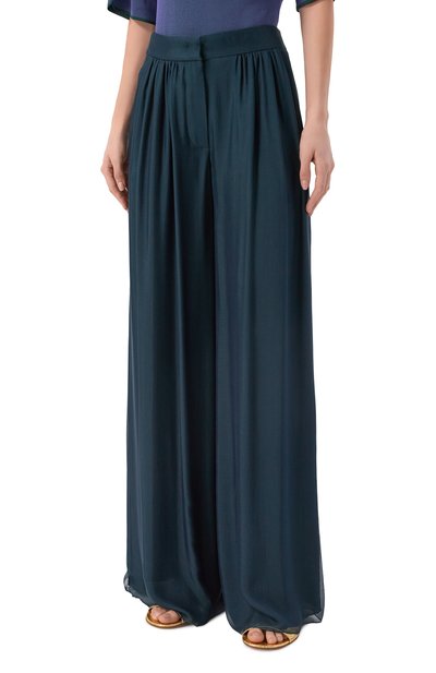 Брюки из вискозы и шелка GIORGIO ARMANI, арт. GW002794/AF25746, фото 3