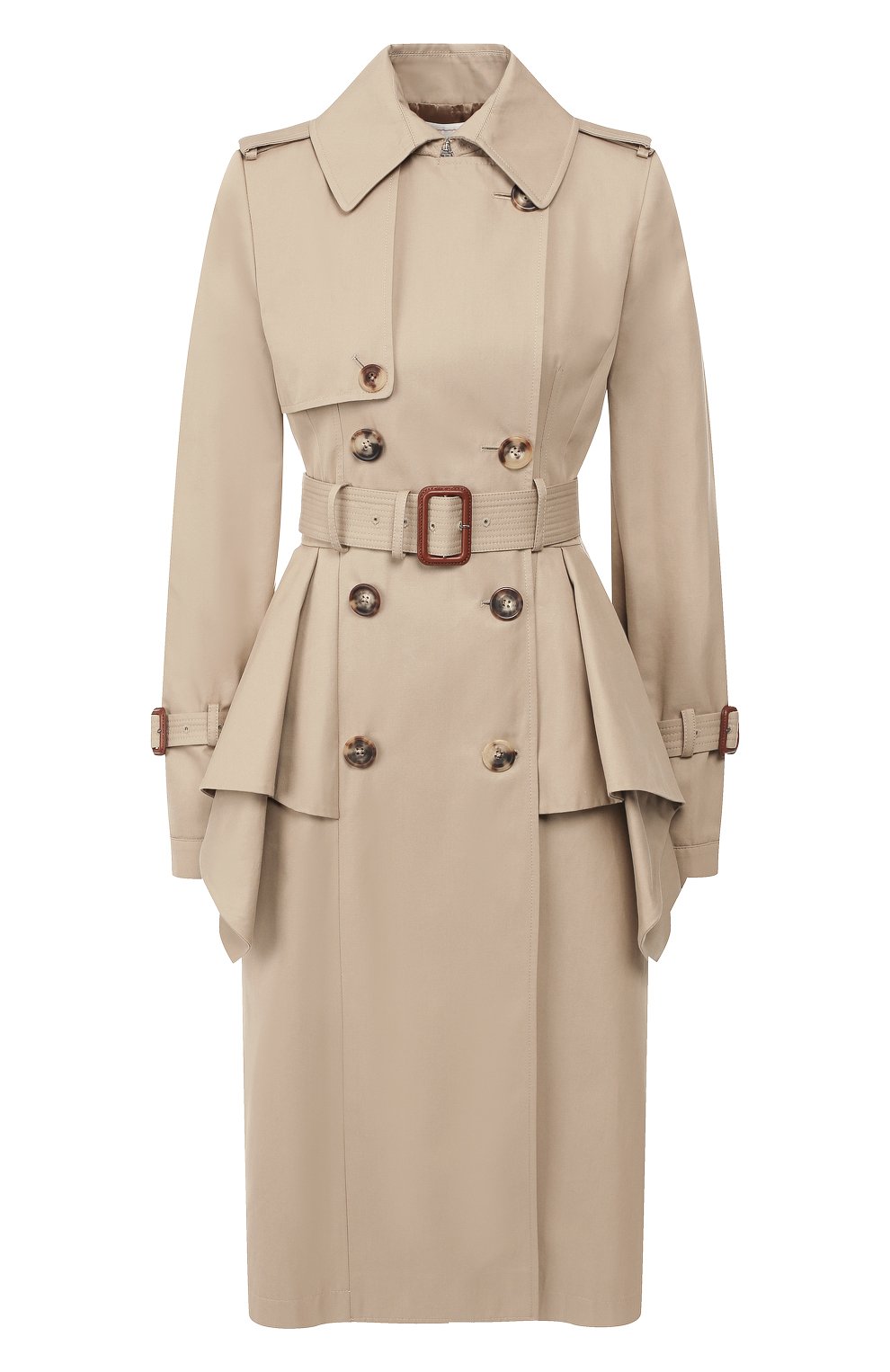 Хлопковый тренч ALEXANDER MCQUEEN, арт. 583088/QFAAA, фото 1