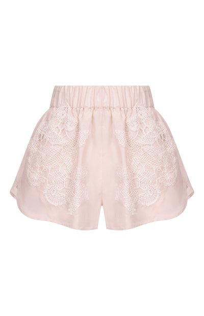 Женский шорты из хлопка и шелка LILA EUGENIE, арт. 2527