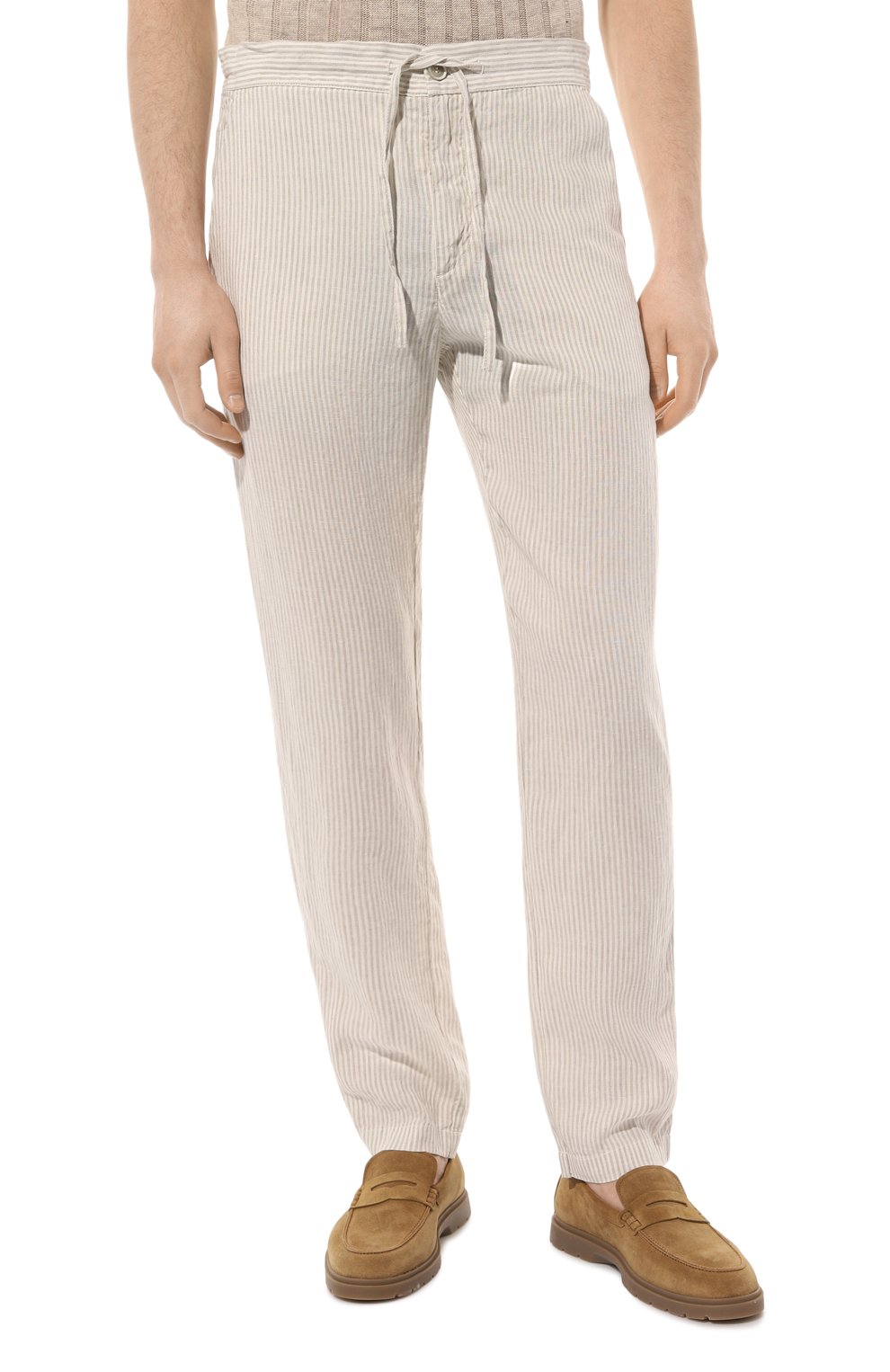 Льняные брюки 120% LINO, арт. 31ALIM299M/000G222/100, фото 3
