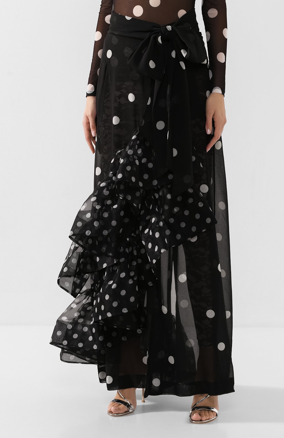 Юбка в горох DRIES VAN NOTEN, арт. 201-10873-9421, фото 6