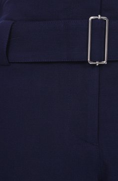 Женские шорты из вискозы MSGM синего цвета, арт. 3841MDB03X/257106 | Фото 6 (Драгоценные камни: Проставлено; Длина Ж (юбки, платья, шорты): Мини; Материал внешний: Вискоза; Материал сплава: Проставлено; Кросс-КТ: костюм; Стили: Кэжуэл)