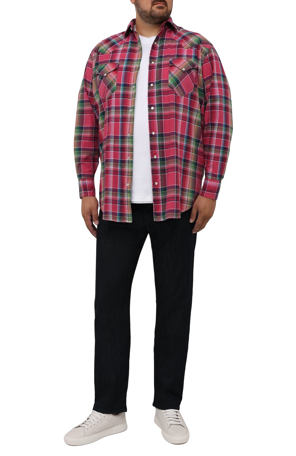 Хлопковая рубашка POLO RALPH LAUREN, арт. 711835520/5341/PRL BS, фото 2