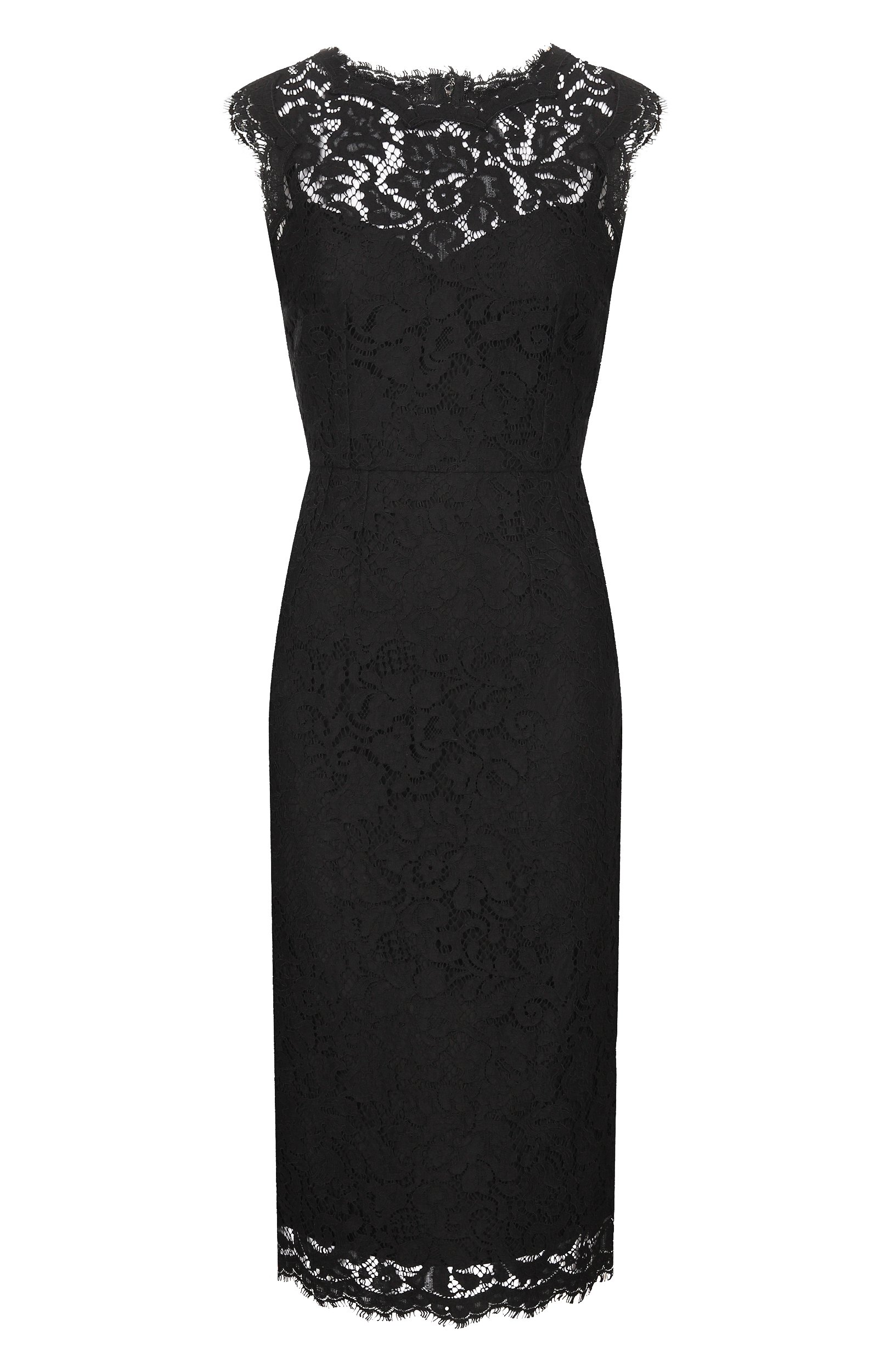Платье из хлопка и вискозы DOLCE & GABBANA, арт. F6H0ZT/HLMTB, фото 1