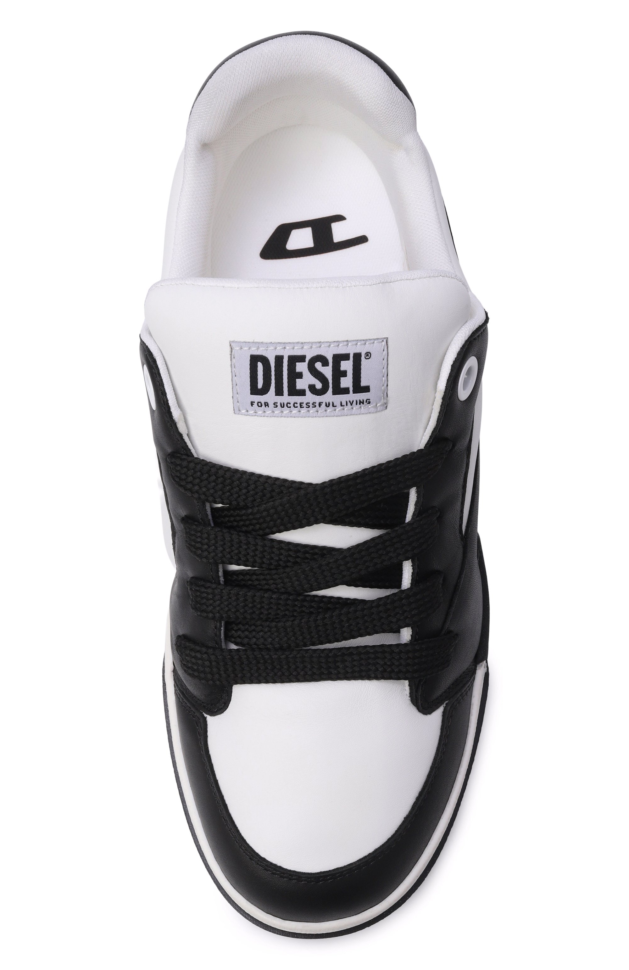 Кожаные кеды s-d-ollie DIESEL, арт. Y03796/P7483, фото 5