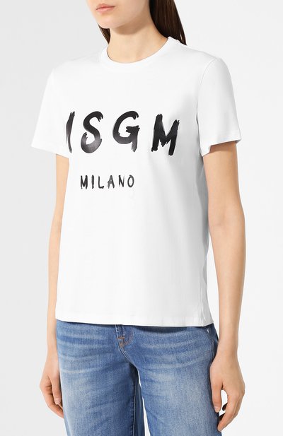 Хлопковая футболка MSGM, арт. 2741MDM60 195797, фото 3