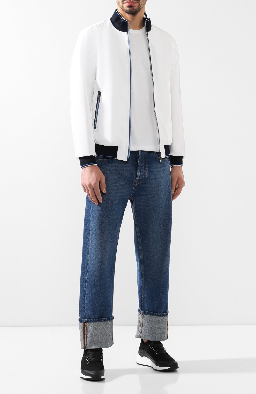 Комбинированные кроссовки на шнуровке BUSCEMI, арт. 317SMRUNAS19FY/M, фото 2