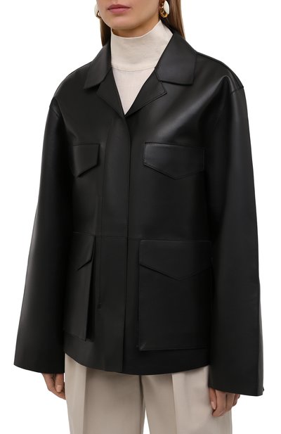 Кожаная куртка TOTEME, арт. 213-108-737, фото 3