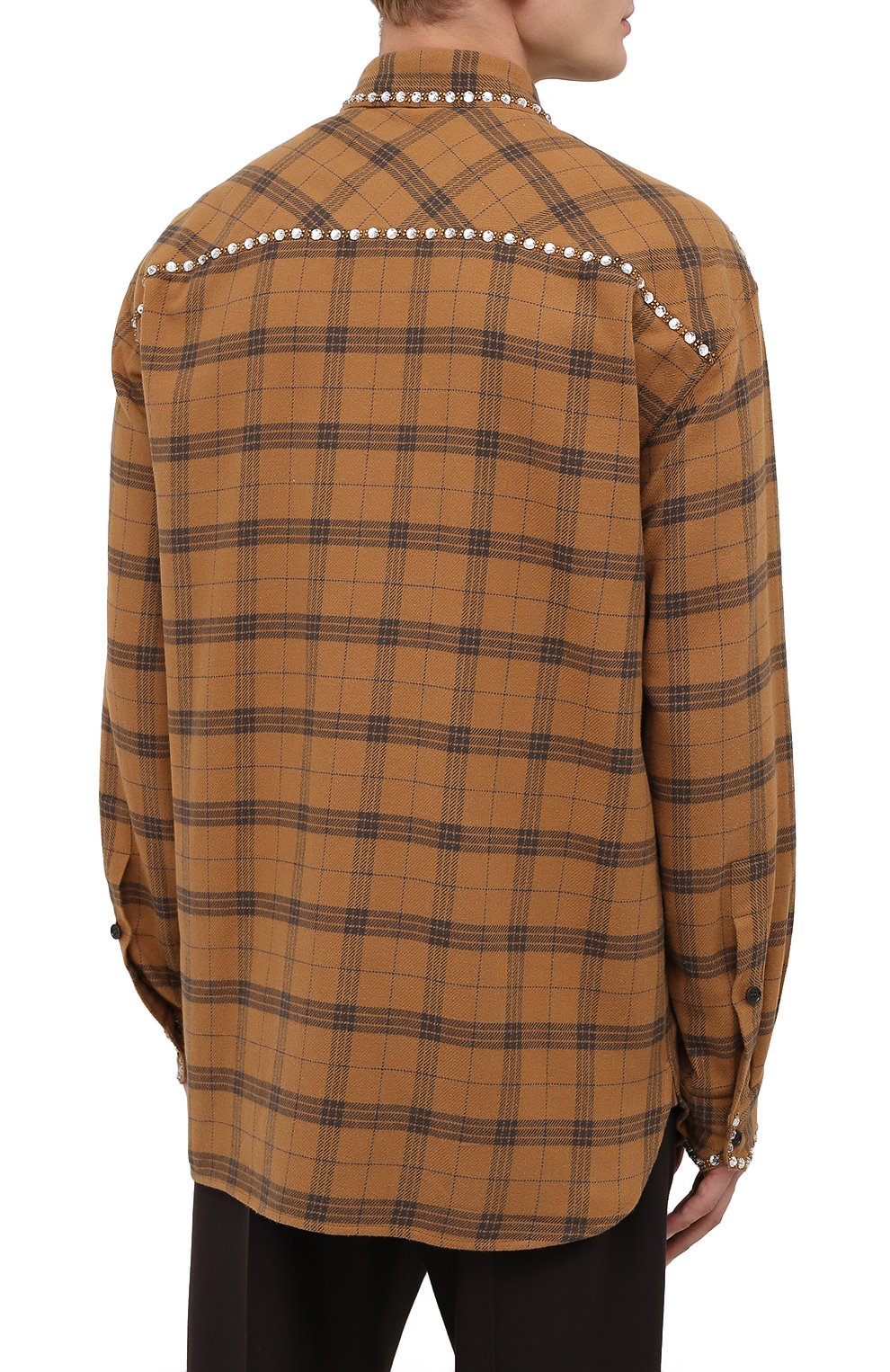 Хлопковая рубашка DRIES VAN NOTEN, арт. 202-20723-1266, фото 4