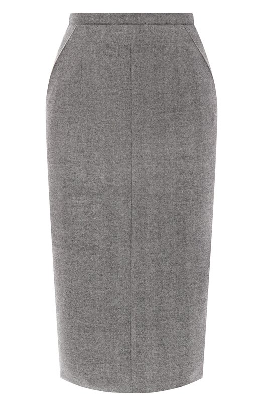 Шерстяная юбка Kiton D60208K0561G01 Серый D60208K0561G01