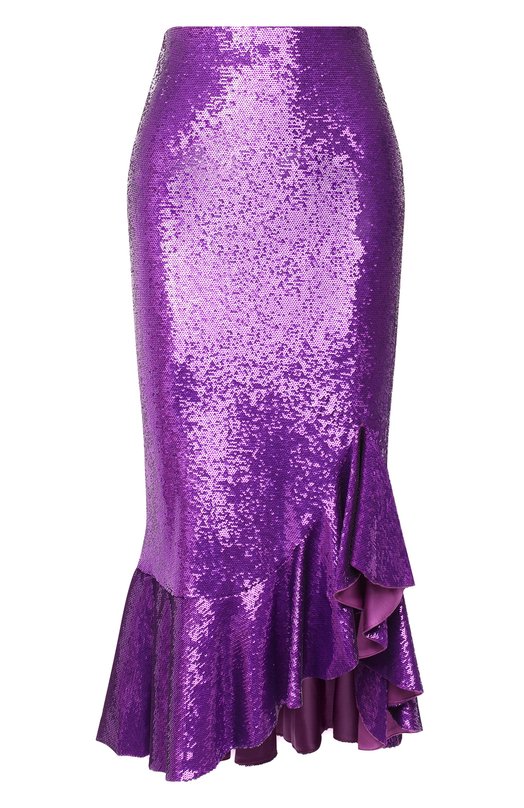 

Юбка с пайетками Tom Ford, Фиолетовый