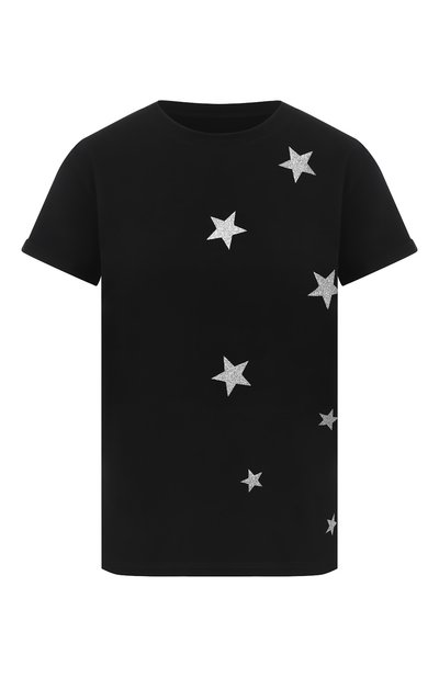 Женская хлопковая футболка SEVEN LAB, арт. T20-STARS-G021 black