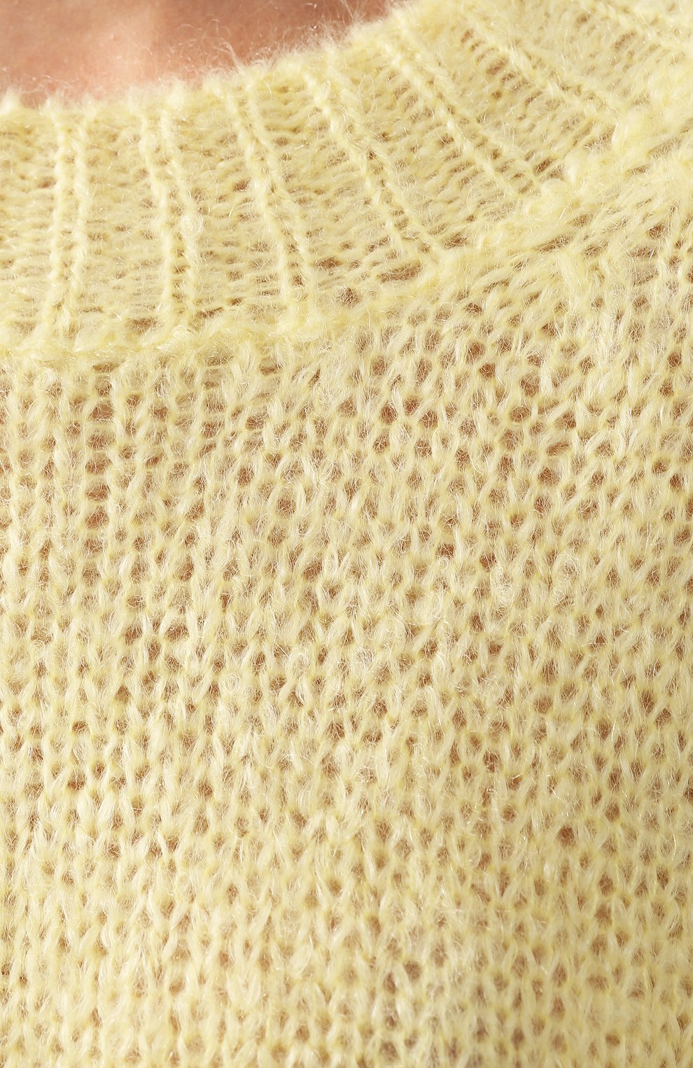 Шерстяной свитер ISABEL MARANT желтого цвета по цене 43200 руб., арт. PU0774-20P041I/ID0L, фото 5 Шерстяной свитер ISABEL MARANT, арт. PU0774-20P041I/ID0L, фото 5
