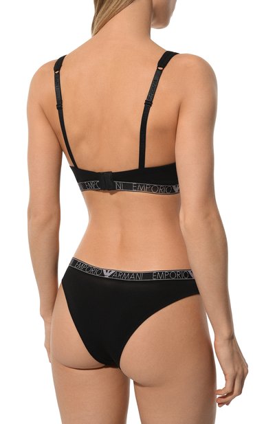 Комплект из двух трусов-слипов EMPORIO ARMANI черного цвета по цене 5590 руб., арт. 164752/4R223, фото 3 Комплект из двух трусов-слипов EMPORIO ARMANI, арт. 164752/4R223, фото 3