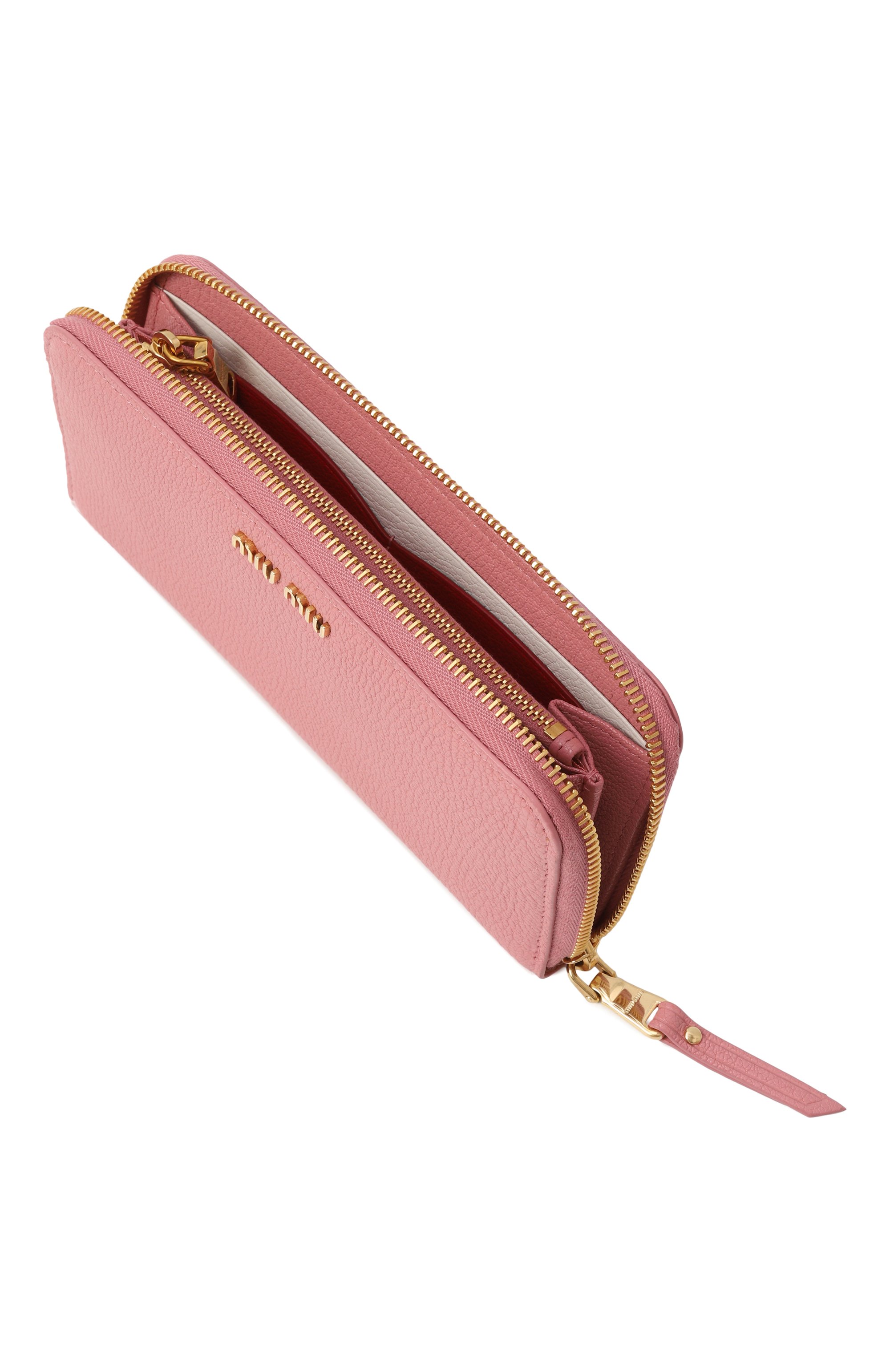 Кожаный кошелек MIU MIU, арт. 5ML506-2BC2-F0876, фото 3