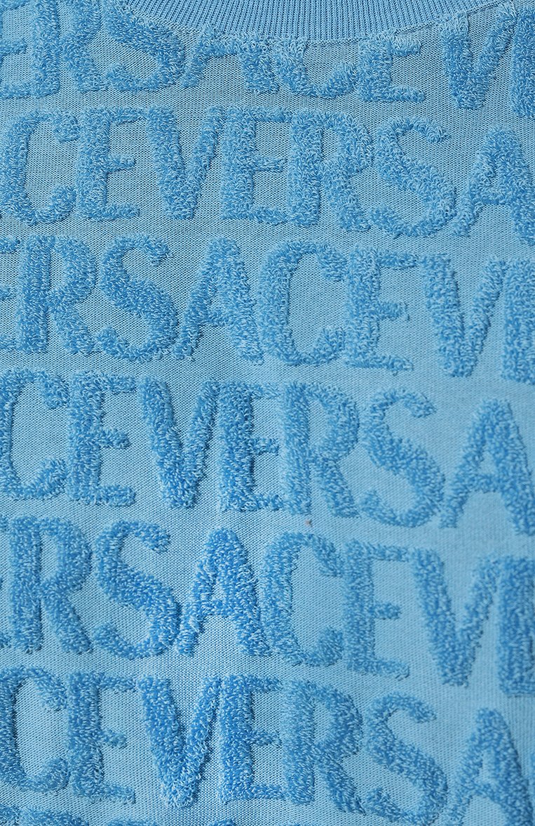 Хлопковая футболка VERSACE, арт. 1010644/1A07695, фото 1