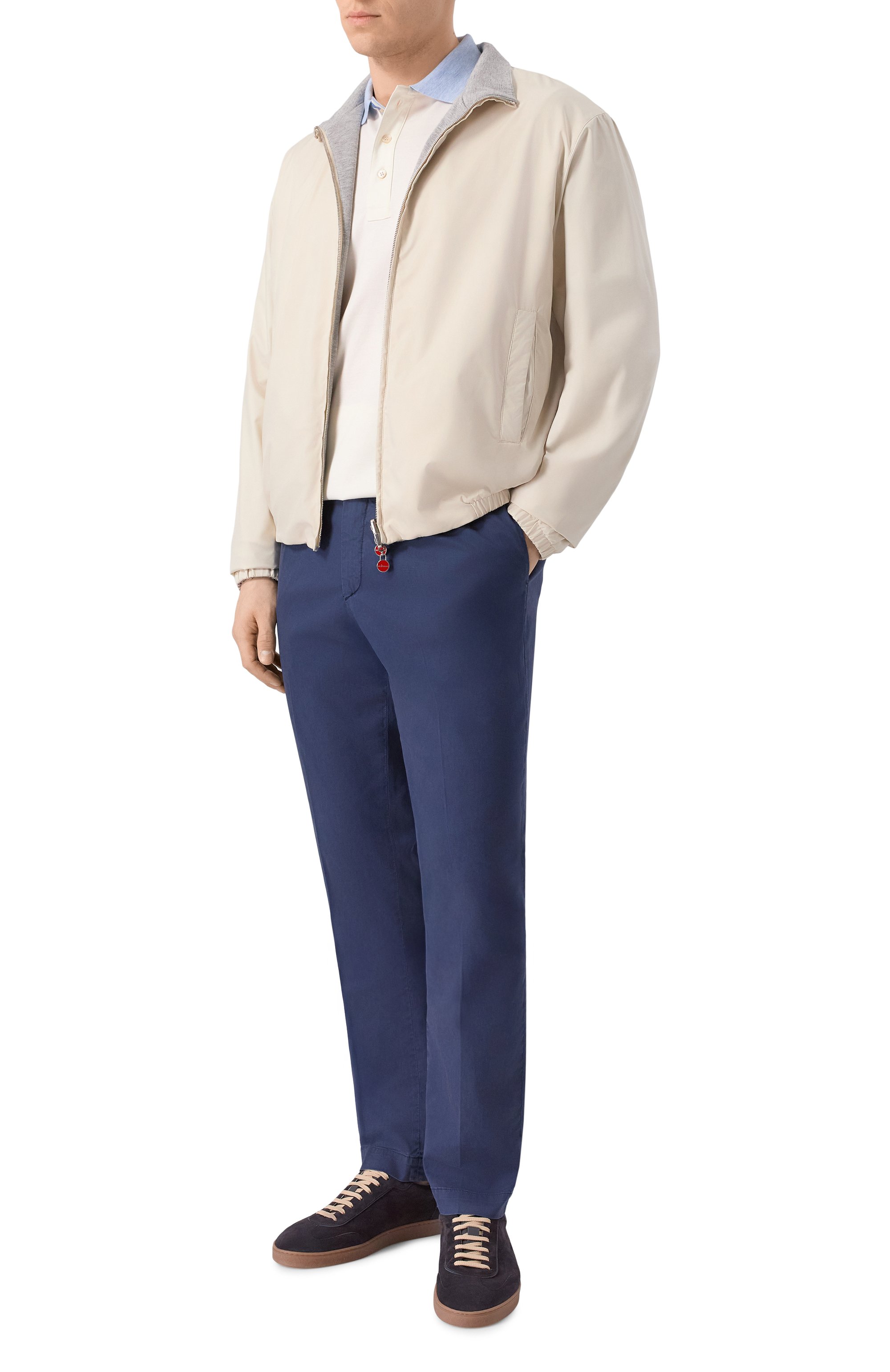 Брюки из лиоцелла и хлопка CORNELIANI, арт. 274ED6/2720129, фото 2