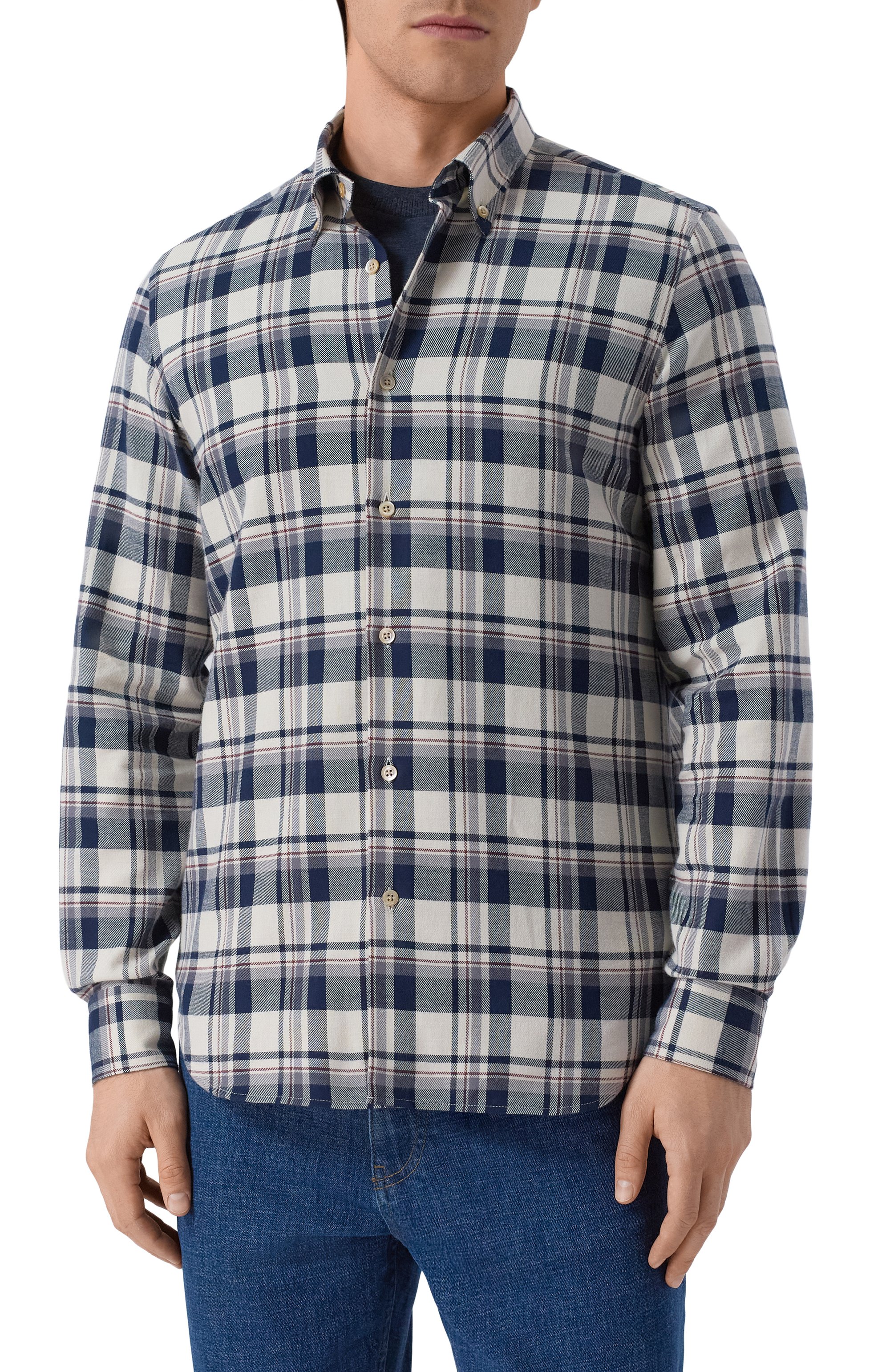 Хлопковая рубашка BOGLIOLI, арт. 620/FB5858, фото 3