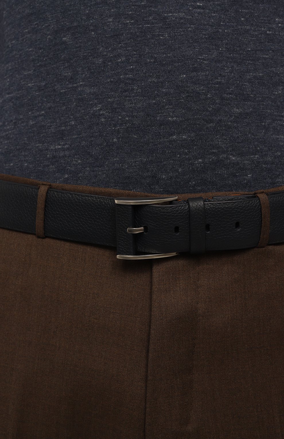 Кожаный ремень ZILLI, арт. B12640M1990VPAL00, фото 2