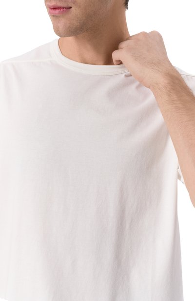 Хлопковая футболка RICK OWENS, арт. RU01E5232/JA, фото 5