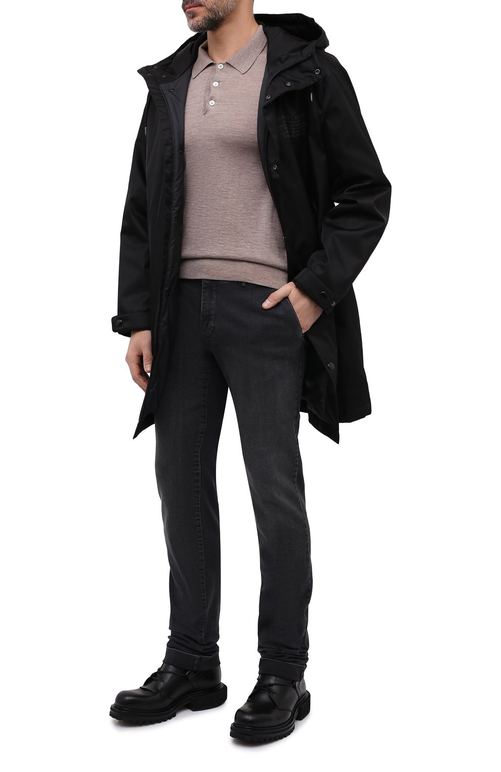 Поло из кашемира и шелка IL BORGO CASHMERE, арт. 54-1155G0, фото 2