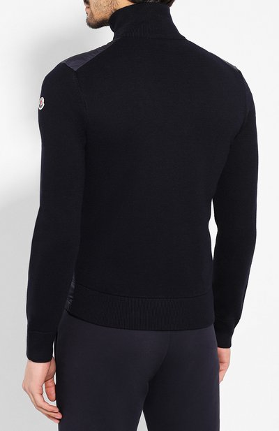Комбинированный кардиган MONCLER, арт. E2-091-94127-00-94666, фото 4