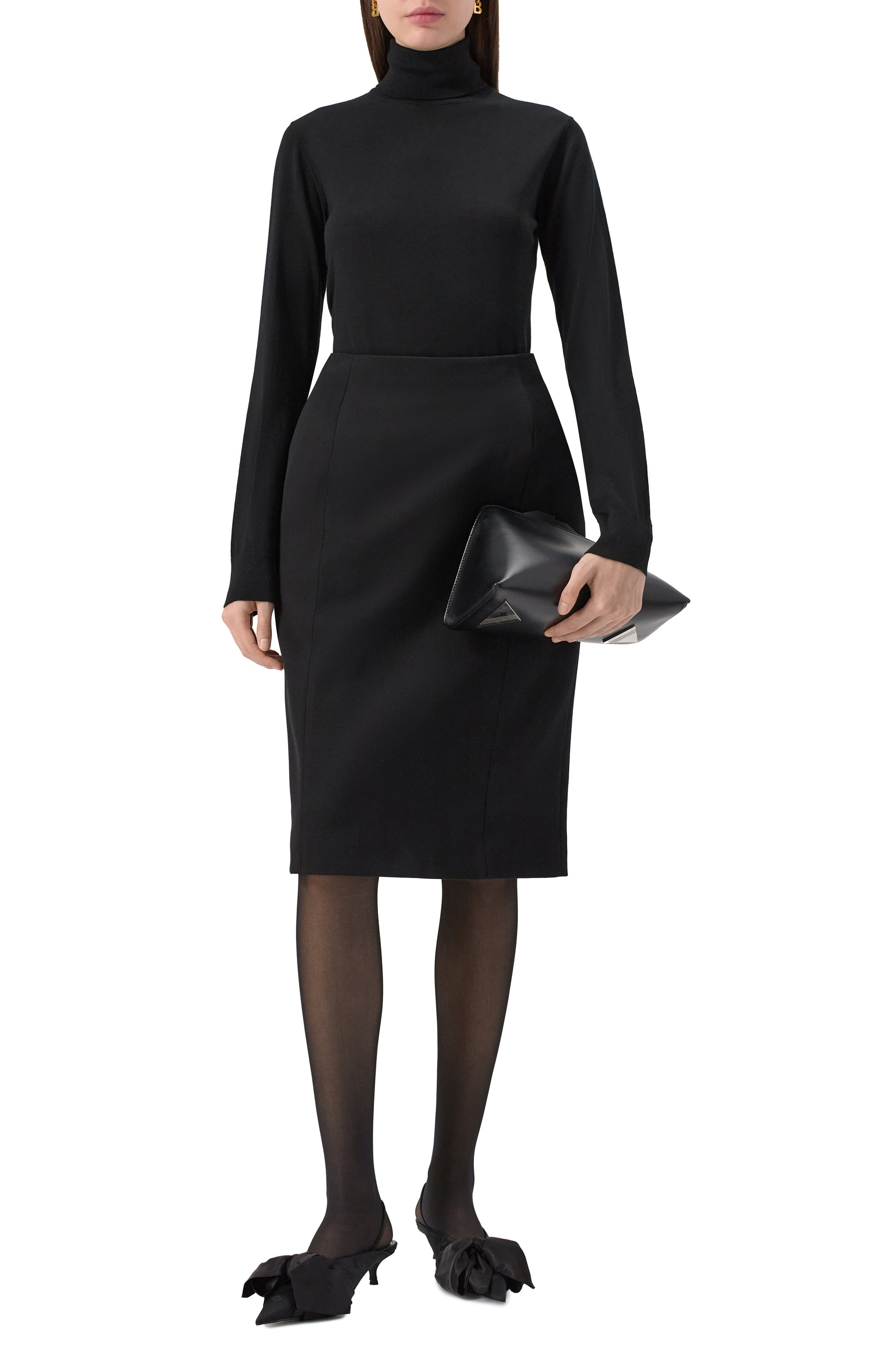 Шерстяная юбка BALENCIAGA, арт. 814083/TPT24, фото 2