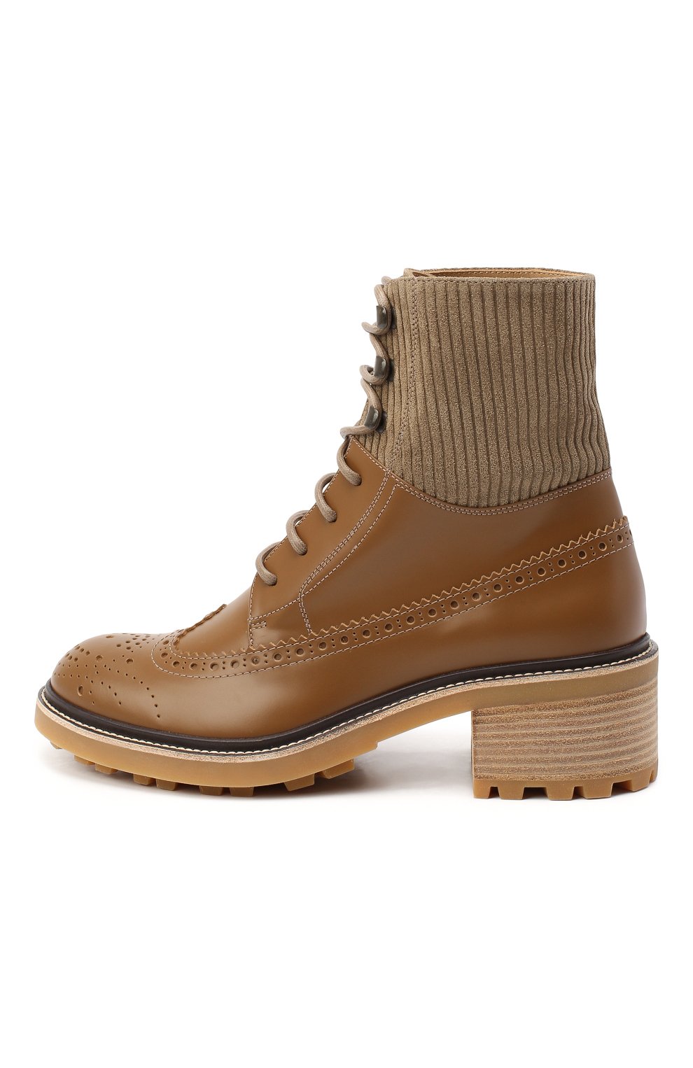 Кожаные ботинки CHLOÉ, арт. CHC20W379P3, фото 3