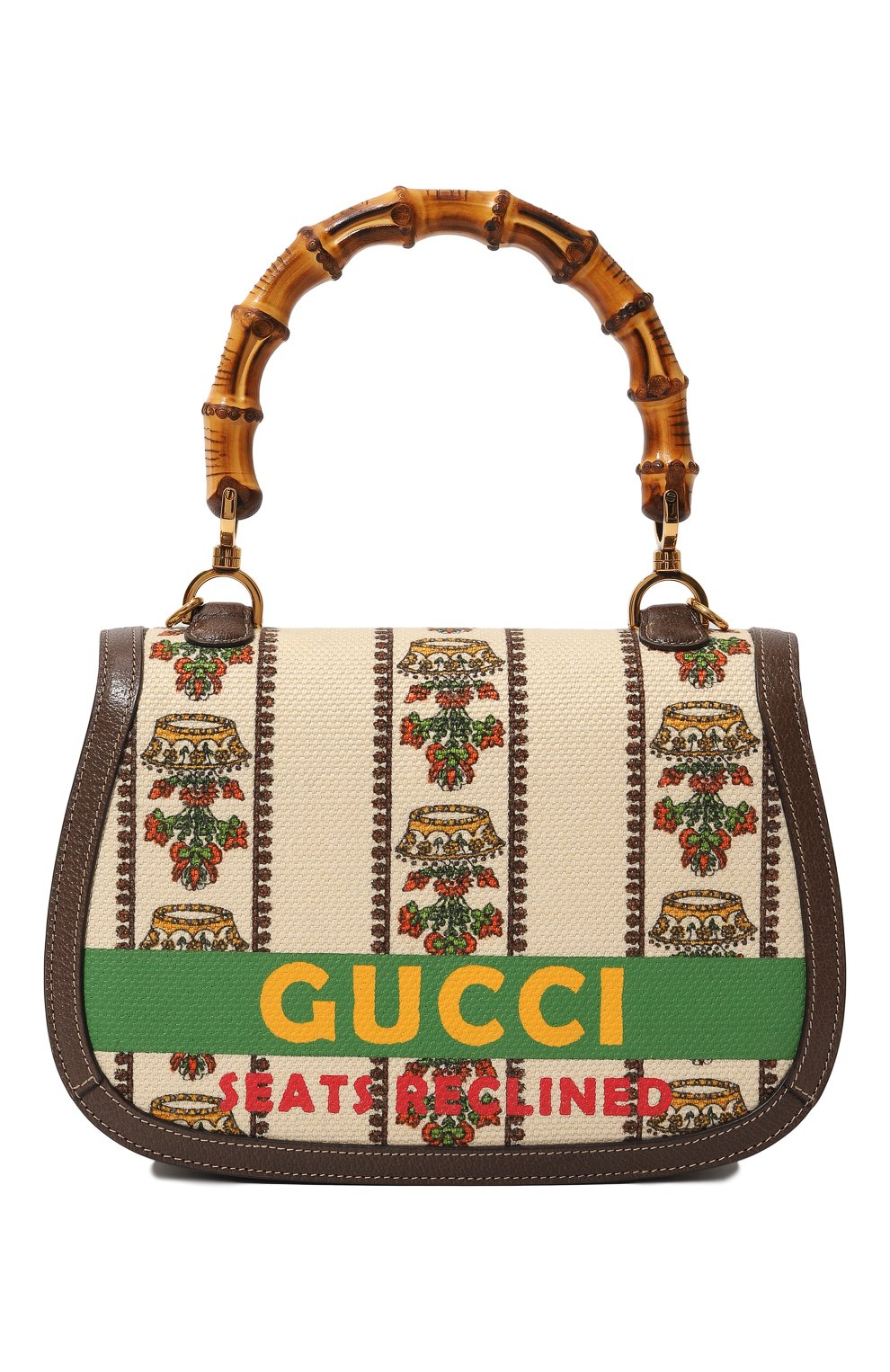 Сумка gucci 100 bamboo medium GUCCI, арт. 681173 UH2EX, фото 6