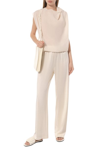 Шелковые брюки AGREEG, арт. 18050441, фото 2