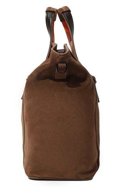 Замшевая дорожная сумка SANTONI, арт. UIBBA2272DB-GSP0S50, фото 5