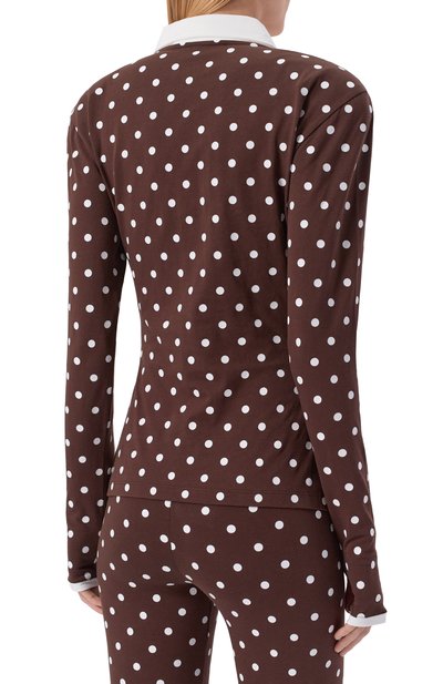 Хлопковое поло ROWEN ROSE, арт. RR_J115_001, фото 4